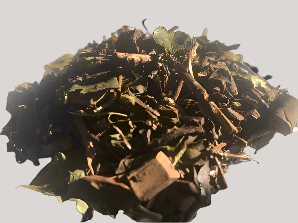 Tea Twig and Flowers (Twig Tea, Lightly Caffeinated)