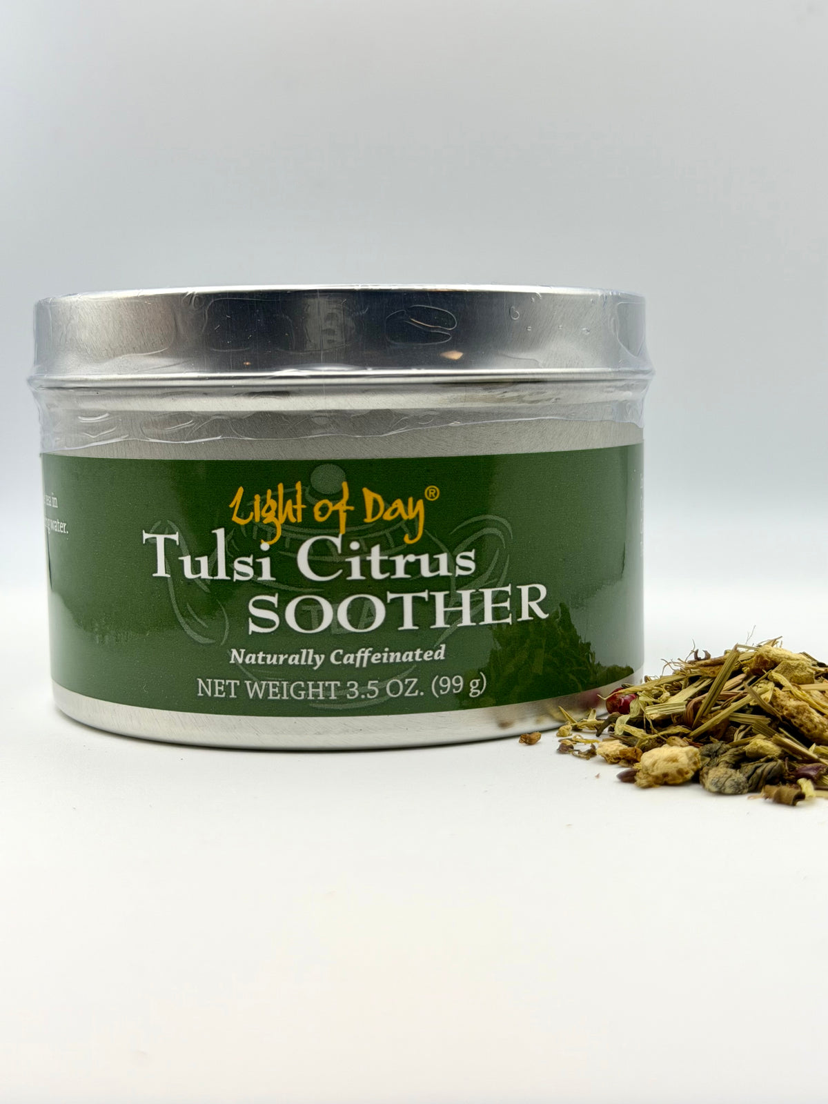 Tulsi Citrus Soother (Green Tea, Caffeinated)