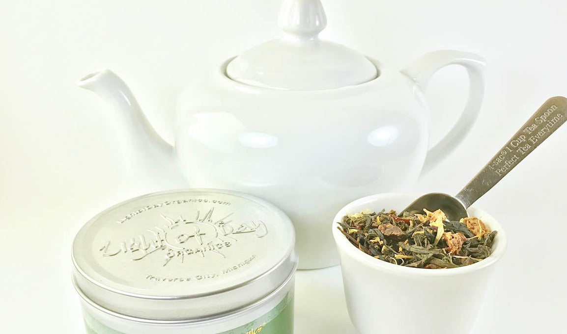 Happy Spleen Green (Green Tea, Caffeinated, Chakra #2)