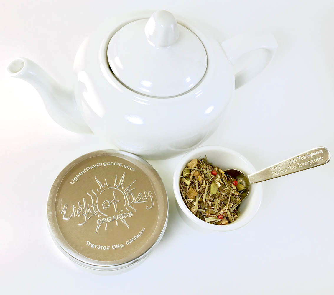 Tulsi Citrus Soother (Green Tea, Caffeinated)