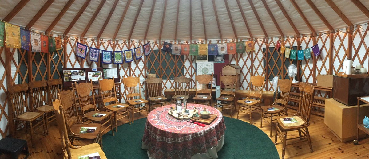 Venue Rental: Yurt, Gazebo, Meditation Garden, Courtyard for Private  Events