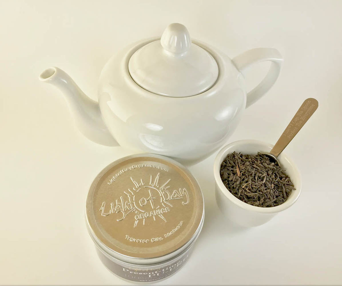 Present-Time Pu-erh (Black Tea, Caffeinated)