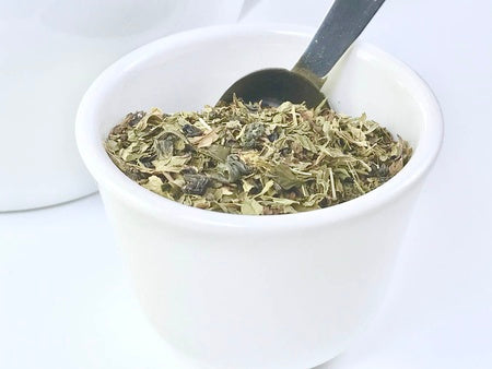 Minty-Green Gunpowder Pearls (Green Tea, Caffeinated)