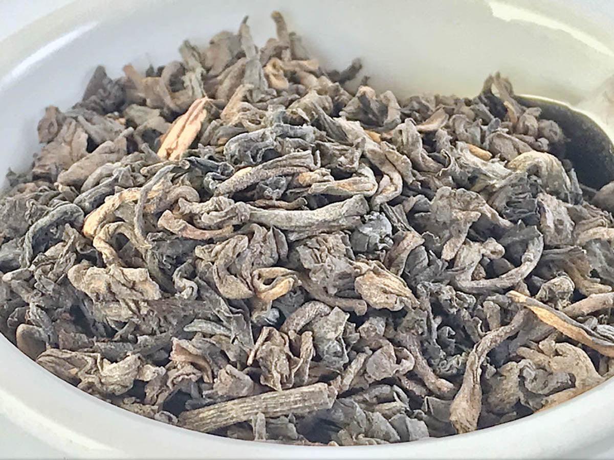 Present-Time Pu-erh (Black Tea, Caffeinated)