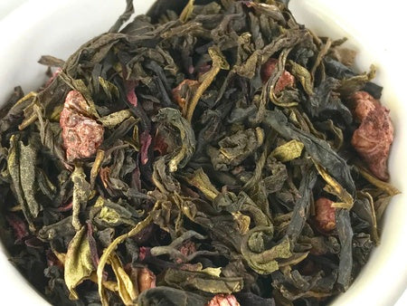 Red Raspberry Green (Green Tea, Caffeinated, Chakra #1)